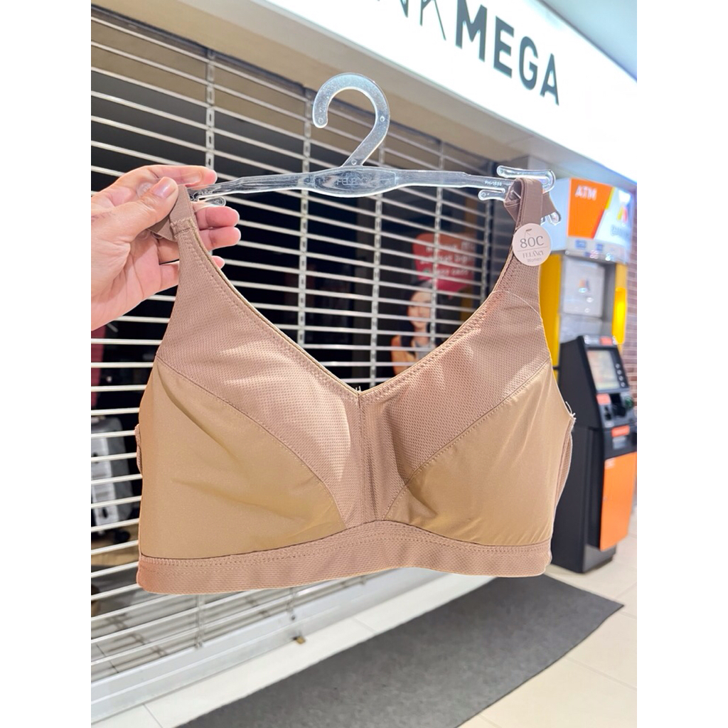 bra wanita full cup full figure tanpa spon cup C by felancy