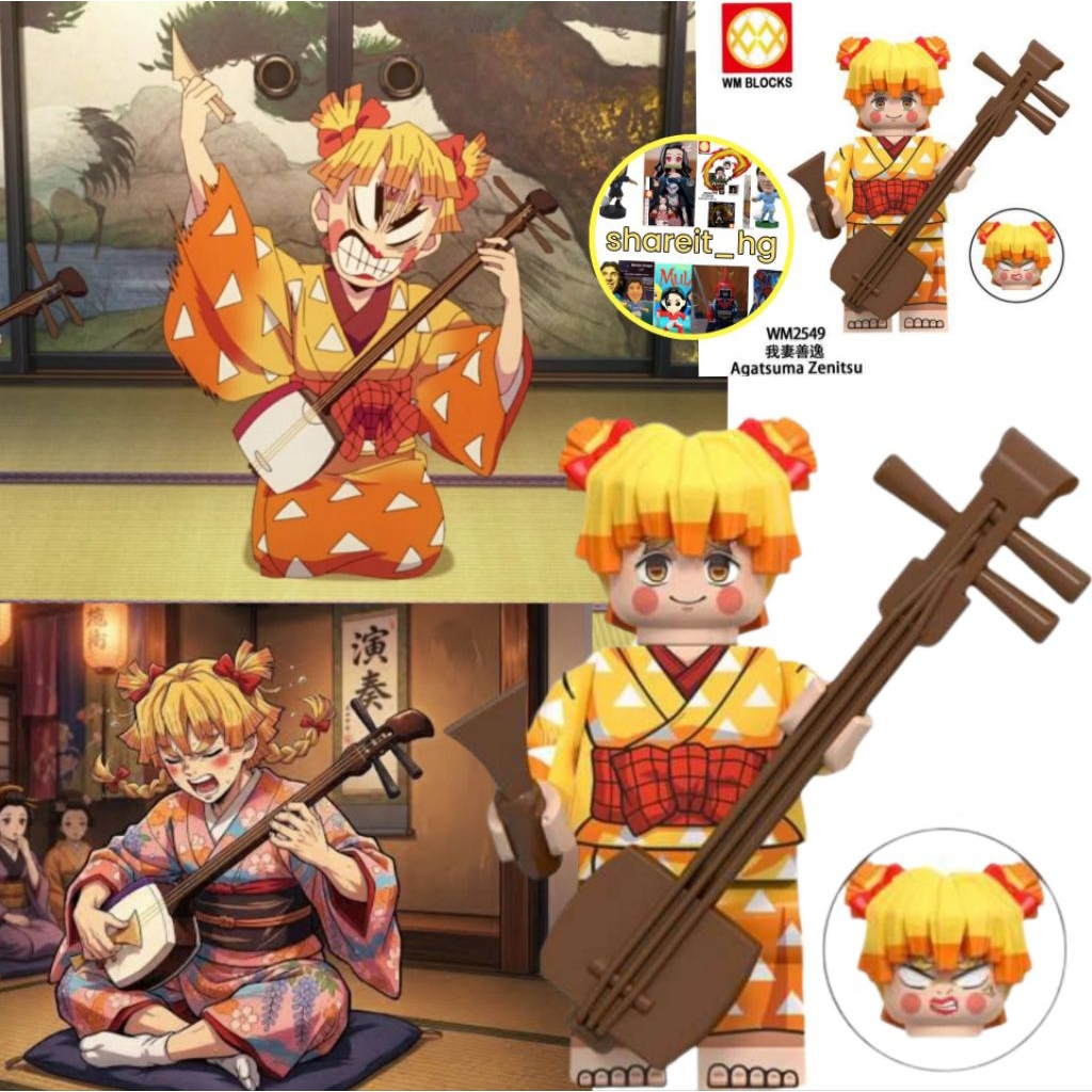 WM Blocks Demon Slayer, Zenitsu menyamar menjadi Zenko