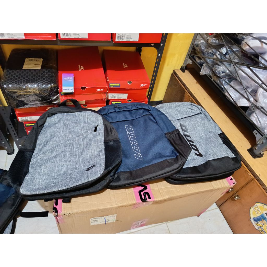 Tas Backpack Lotto Original Unisex