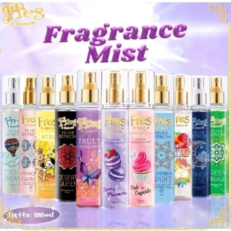 FRES & NATURAL / FRESH N NATURAL BODY MIST / FRESH N NATURAL HIJAB 100ML