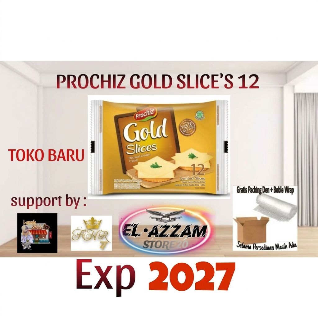 Keju Prochiz gold Slices'12 Original 100%