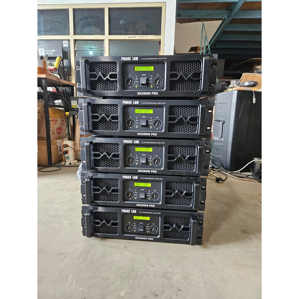 POWER AMPLIFIER PHASELAB NX25000 PRO ORIGINAL CLASS TD