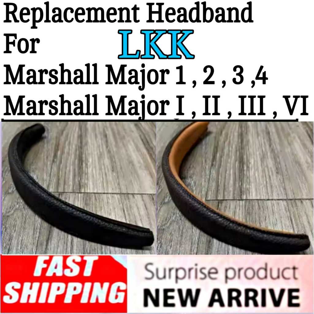 Replacement Headband Headphone Marshall Major 1 - Marshall Major 2 - Marshall Major 3 - Marshall Maj