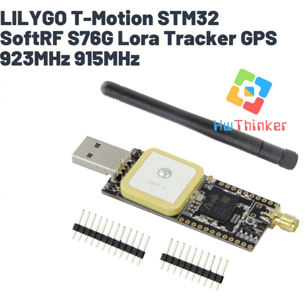 LILYGO TTGO T-Motion STM32 SoftRF S76G Lora Antenna GPS Development Board 923MHz