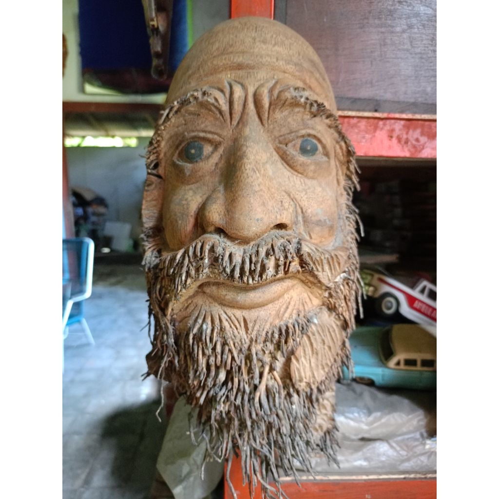hiasan dinding, bahan kayu, unik antik jadul lawas