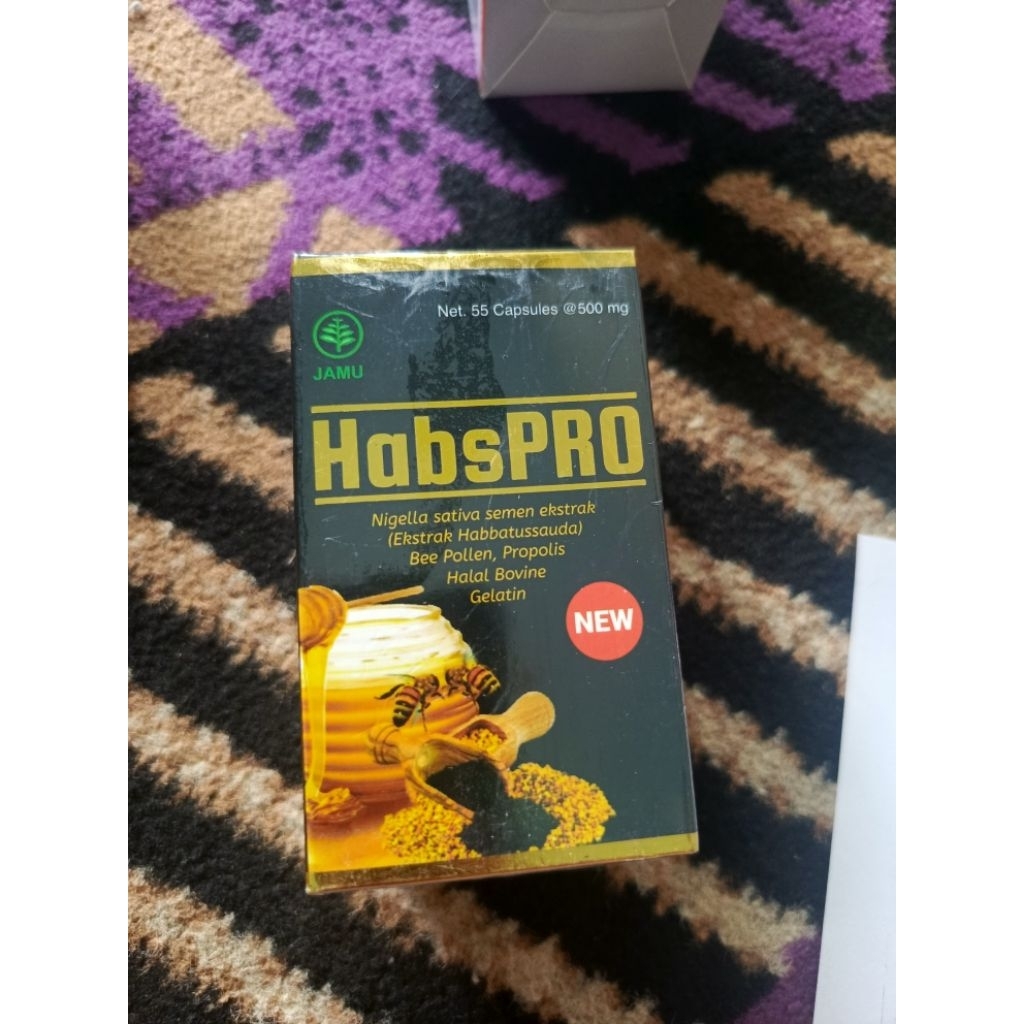habspro suplemen herbal isi 55 kapsul