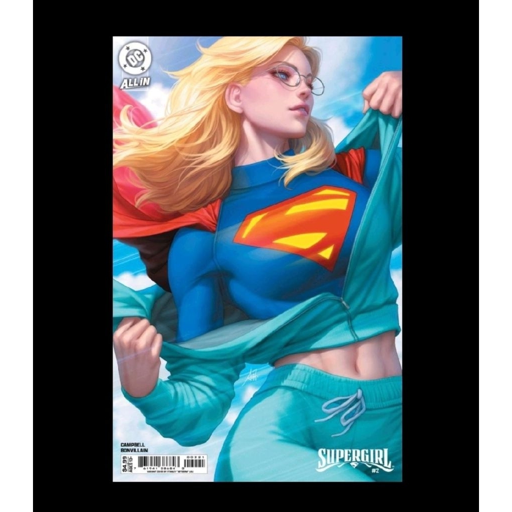 Supergirl #2 Cover B Stanley 'Artgerm' Lau Variant