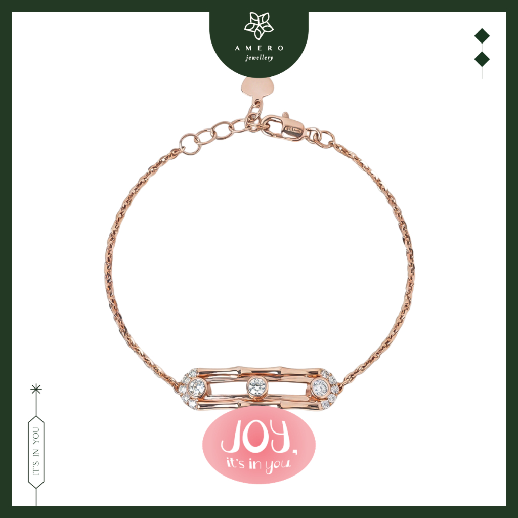 Gelang Emas 17K Mouve MB-79 Amero Jewellery