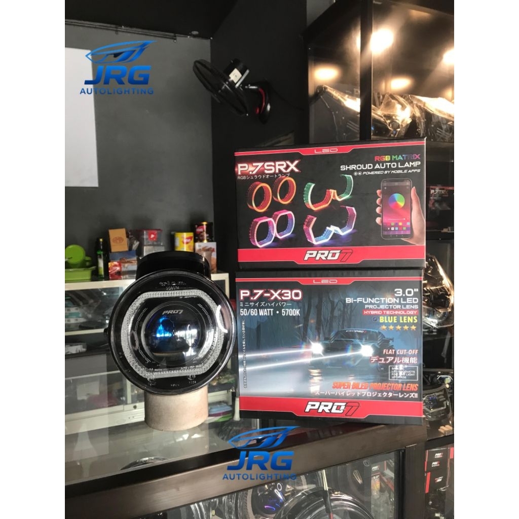 BILED SET PRO7 BATOK YL/CD | BILED SET REFLEKTOR YL/CD | BILED BATOK YL/CD PRO7 P.7-X30 Set Shroud P