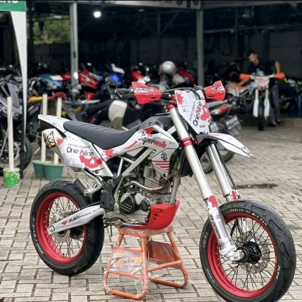 Decals Sticker Klx 150 klx Bf Supermoto Desain Keren