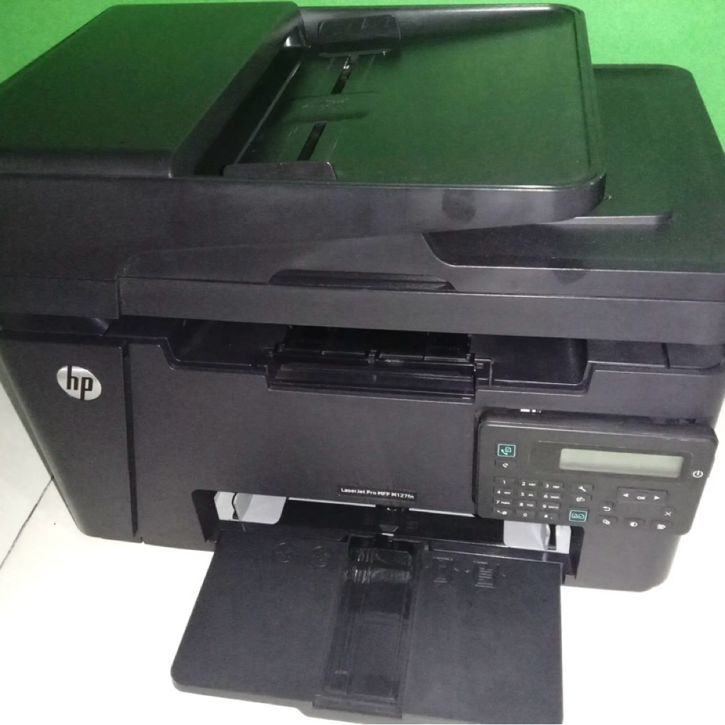 Printer Hp Laserjet Pro MFP M127fn print scan copy adf f4