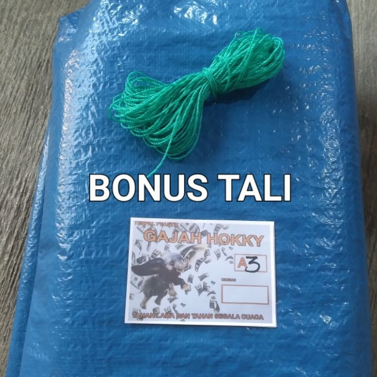 Terpal Tenda 2x8 A3 Terpal Jemur Padi Terpal Serbaguna