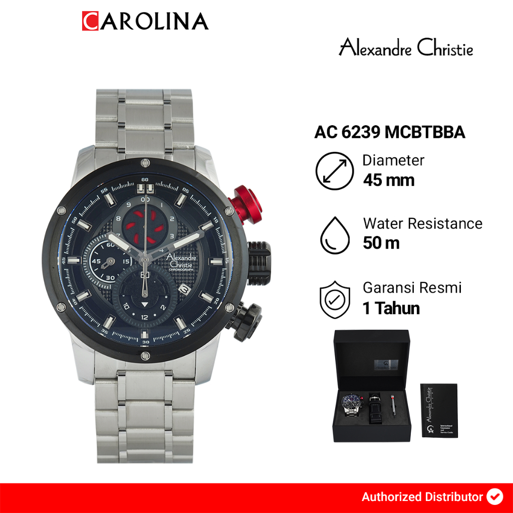 Alexandre Christie AC 6239 MCBTBBA Pria