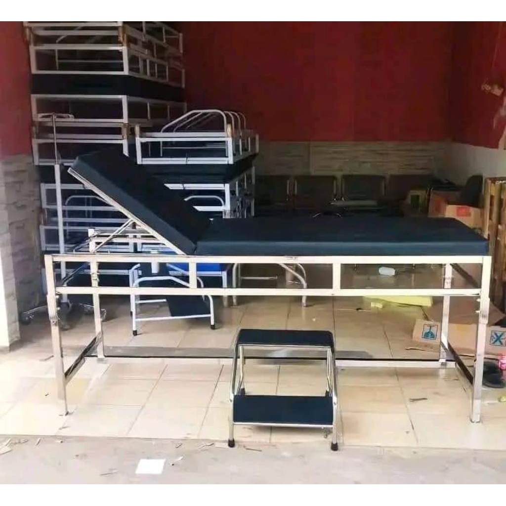 meja periksa knock down stainless..meja periksa pasien