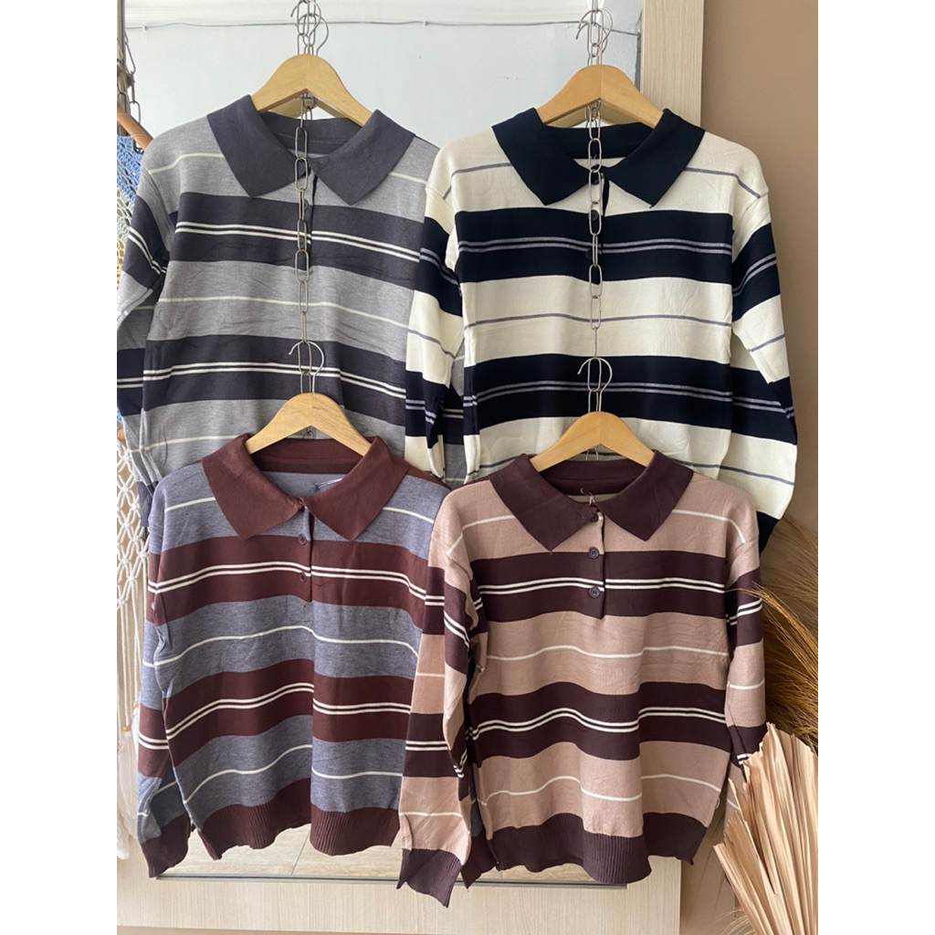ATASAN KNIT/RAJUT WANITA IMPORT (ld 105 &110)