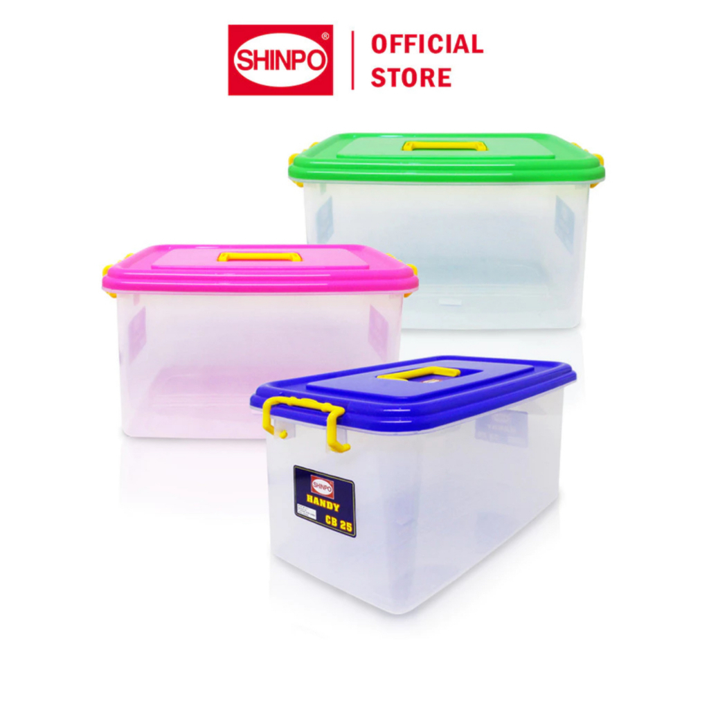 SHINPO BOX HANDY CB25 SIP133 CONTAINER Box CB-25Kotak Plastik CB25