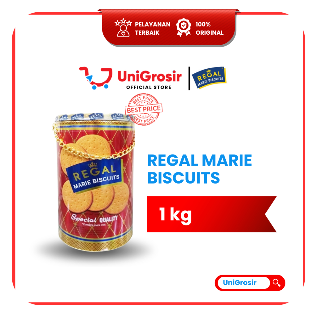 [UniGrosir] MARIE REGAL SPECIAL BISKUIT KALENG BISCUIT ~ 1000 gr
