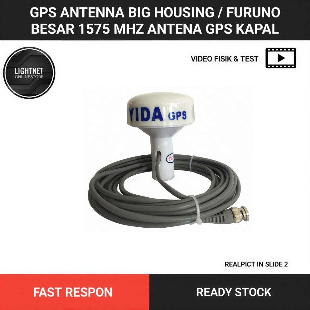 GPS Antenna Big housing / Furuno Garmin Samyung Koden 1575 MHz Antena gps kapal