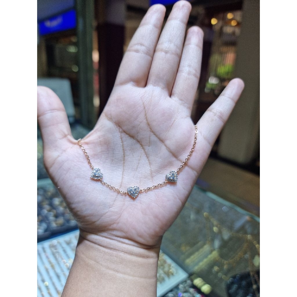 gelang rantai love mas375