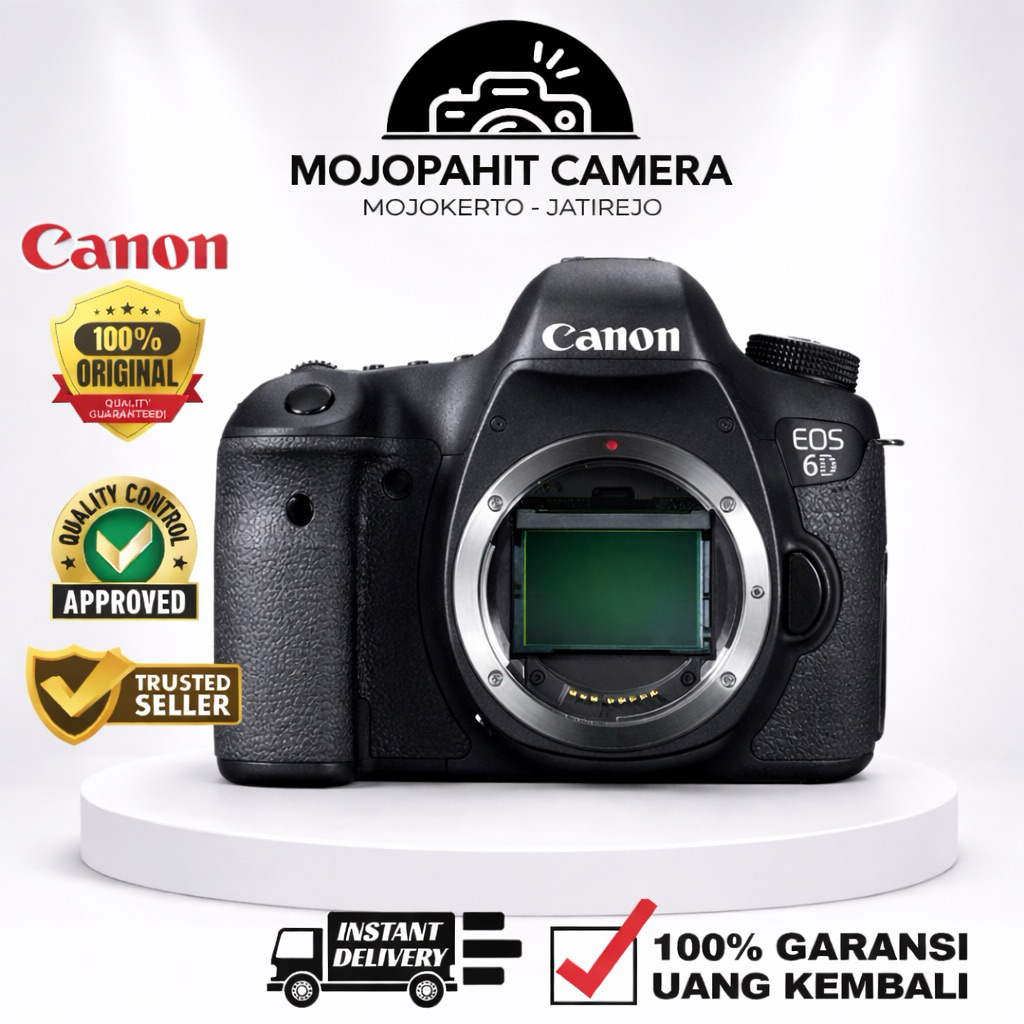 CANON EOS 6D WIFI SECOND BERGARANSI NORMAL