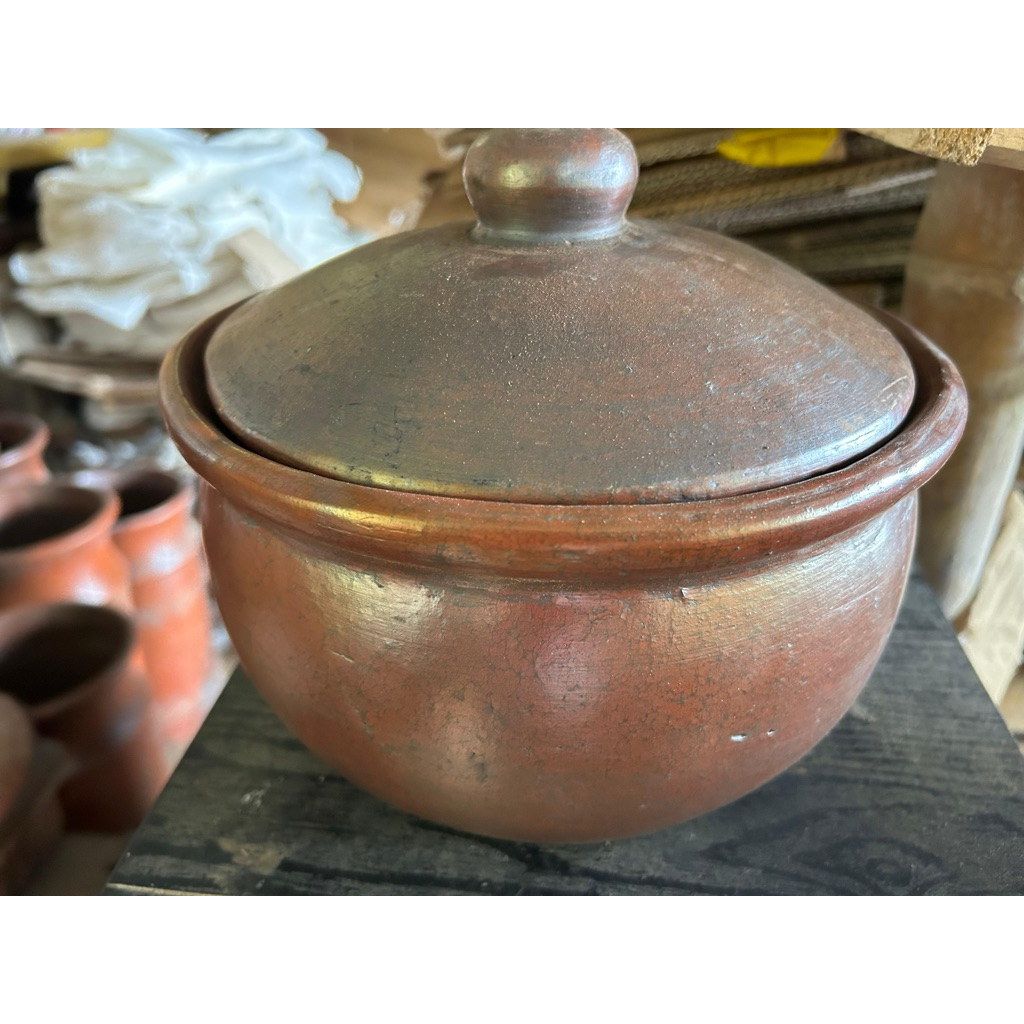 Kendil Bubur D20cm | Kendil Bubur Tanah Liat