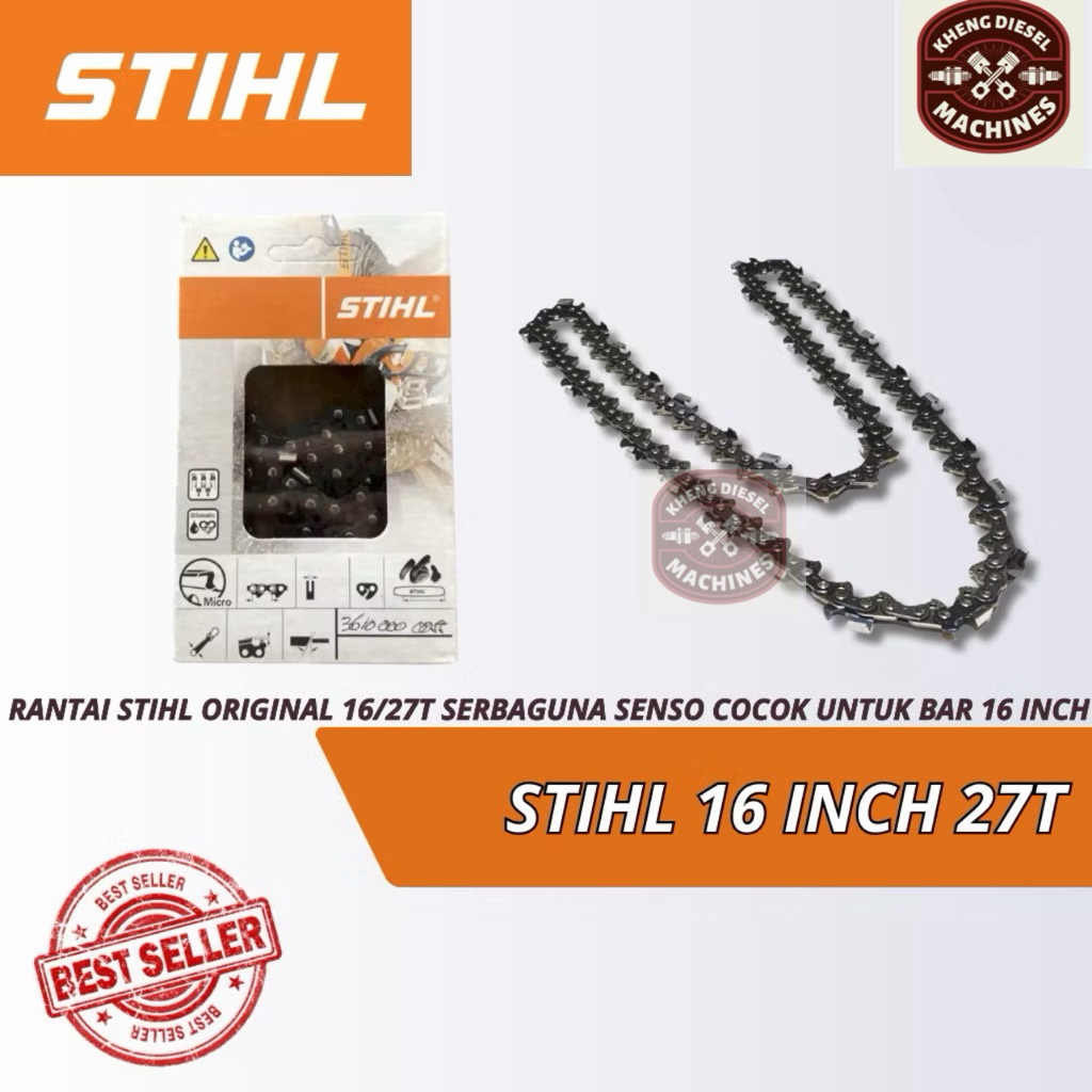 MURAH RANTAI CHAINSAW STIHL 16” MS 180 ORIGINAL