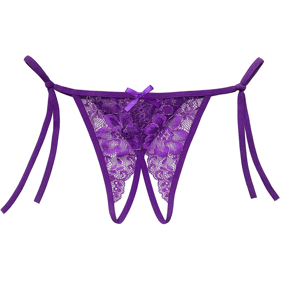 Dalam Open String Celana Dalam G String Tali Pinggang Rendah untuk Pengantin C2500 G String Wanita P
