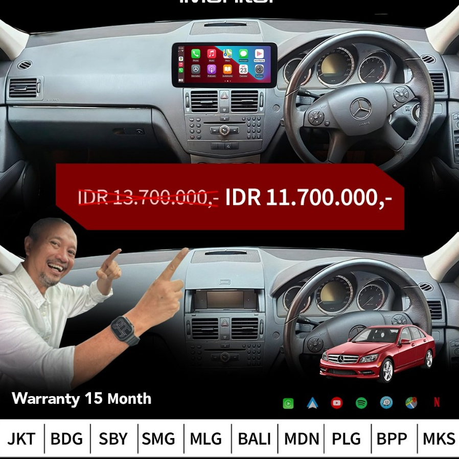 Gratis Pasang Monitor C200 W204