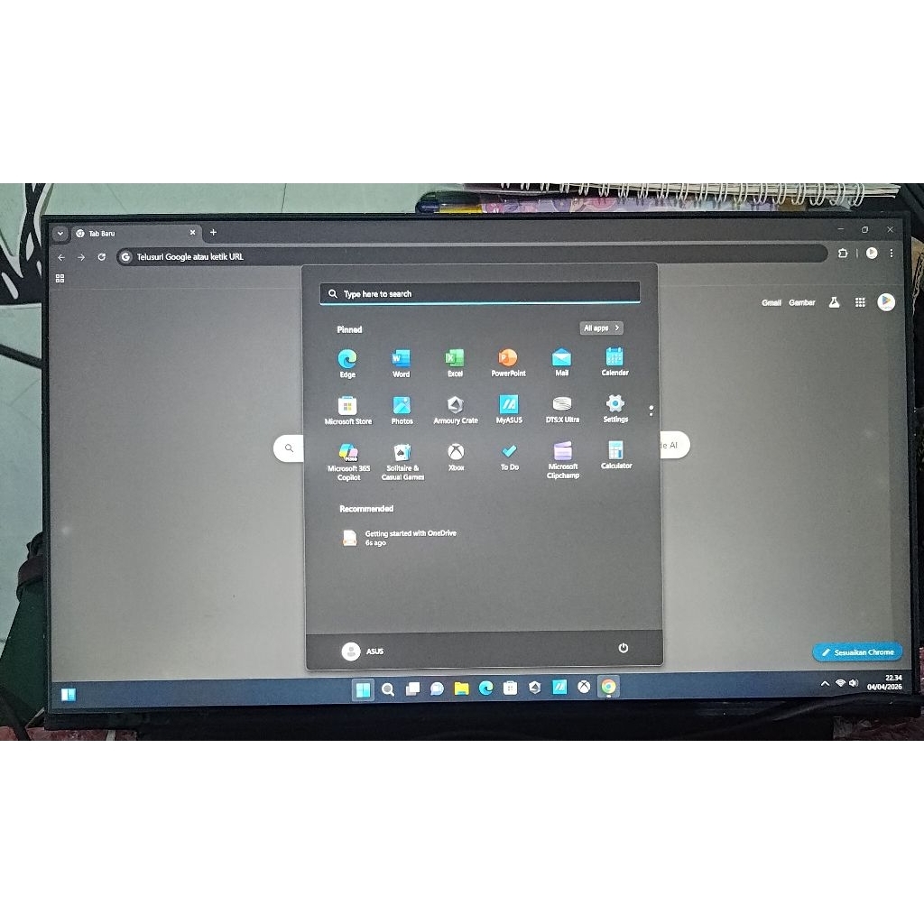 LCD ASUS ROG TUF GAMING LCD PANEL 15.6" 144HZ 40PIN ORIGINAL