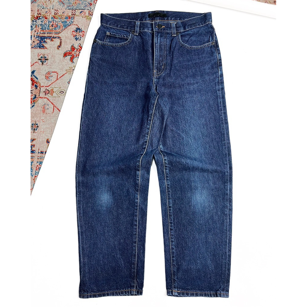 UNIQLO JEANS RELAXED TAPERED FABRIC BY KAIHARA