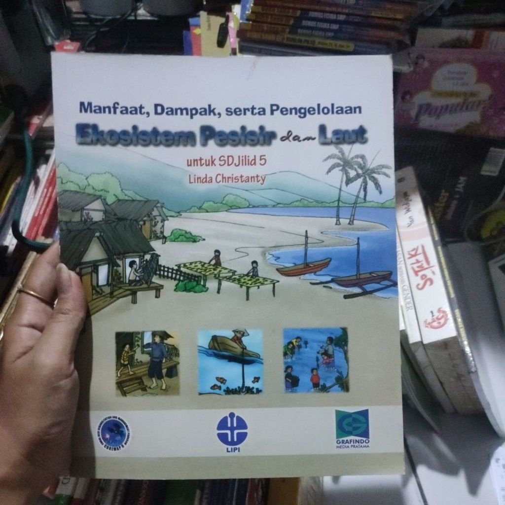 pengetahuan anak, ekosistem pesisir dan laut. gb