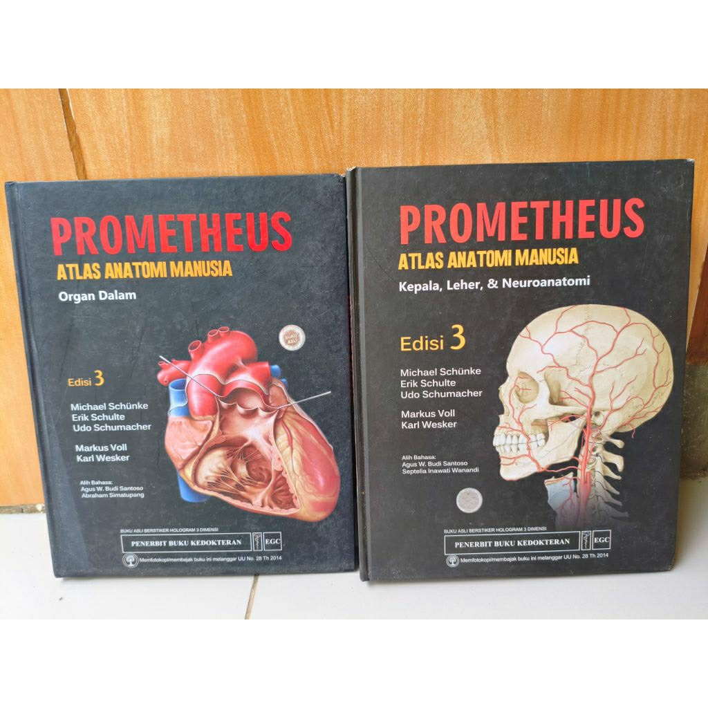 Buku PROMETHEUS Atlas Anatomi Manusia 2 Buku
