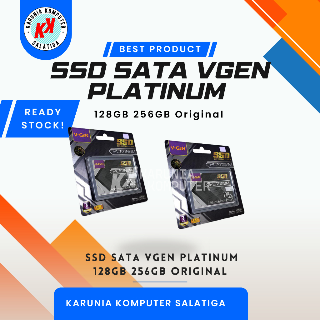 SSD SATA VGEN Platinum 128GB 256GB Original