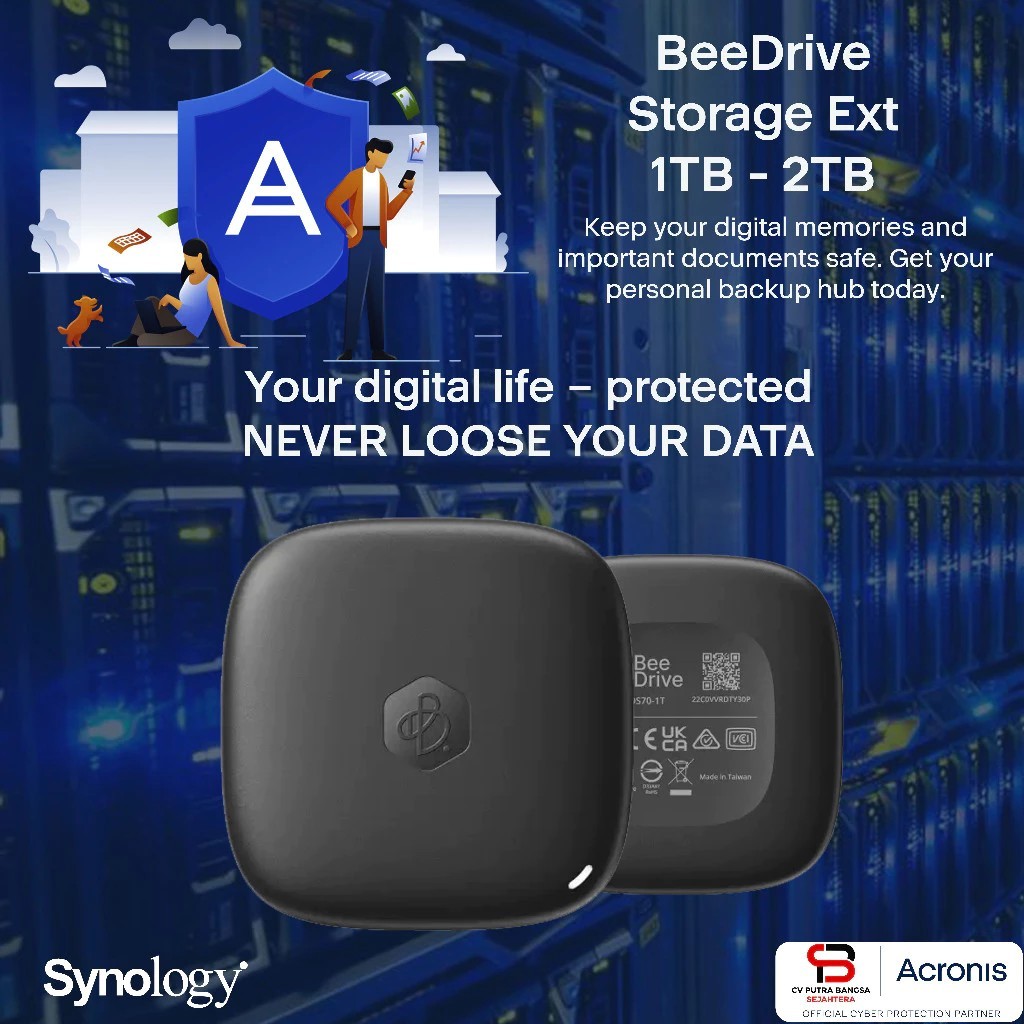 Beedrive Synology SSD EXTERNAL 1TB 2TB 4TB USB-C 1050MB/S