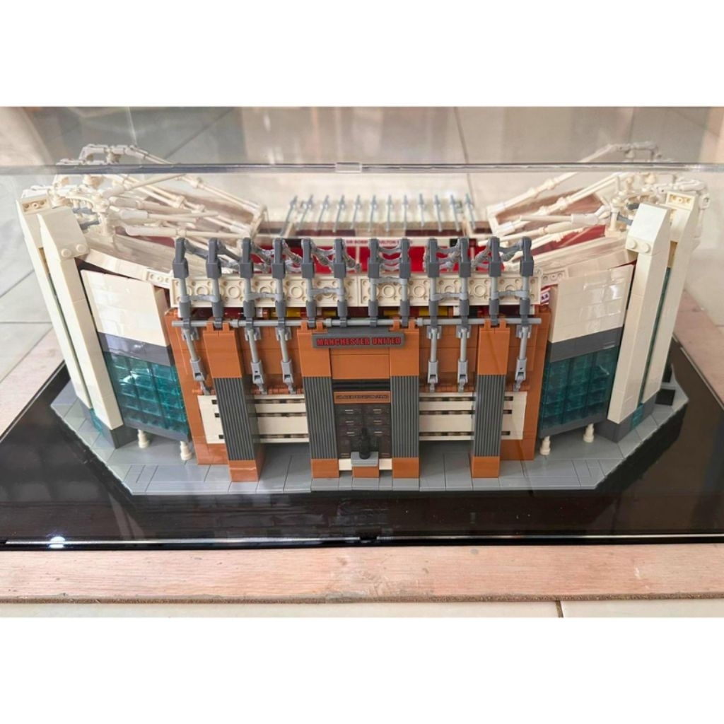 Akrilik Bricks - Box Case Acrylic untuk LEGO Icons 10272 Old Trafford Manchester United