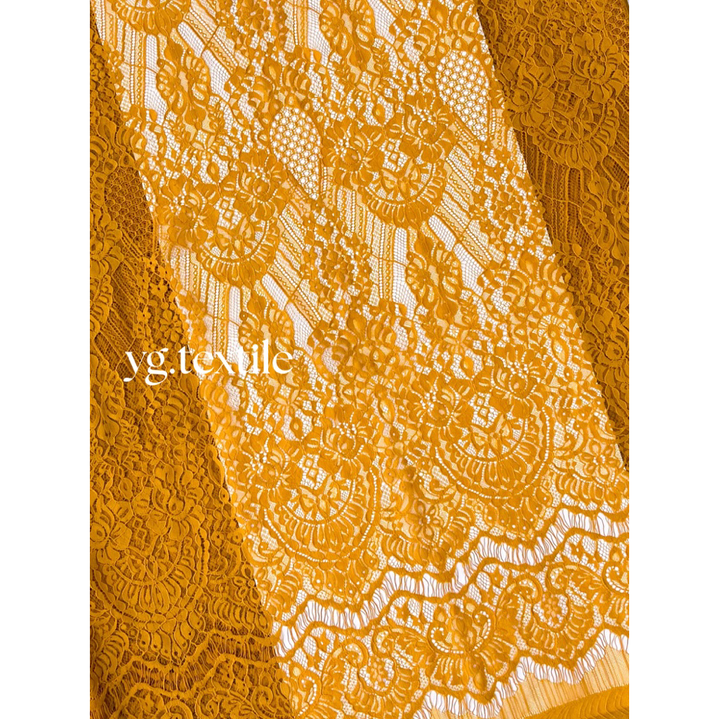 [ LUCY ] BAHAN KAIN KEBAYA SEMI PRANCIS KATUN