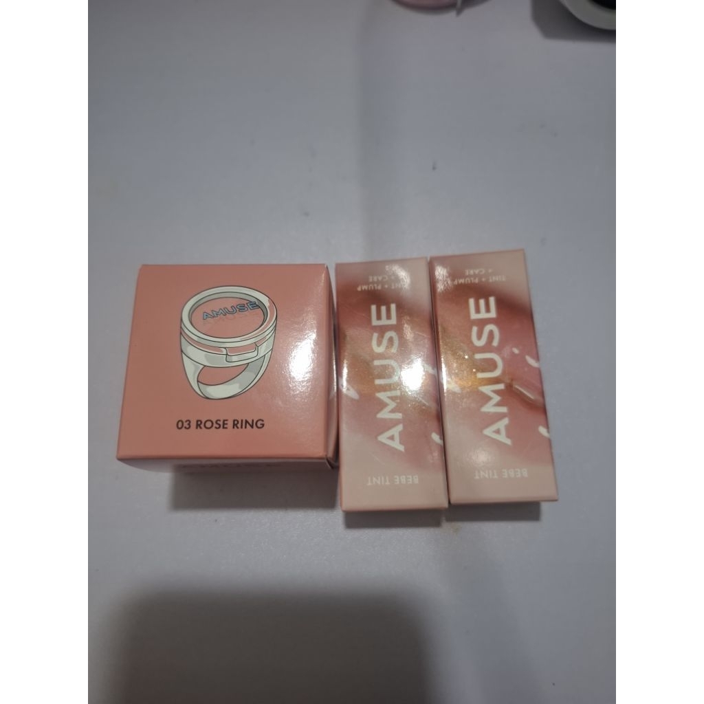 SALE AMUSE BABE TINT, AMUSE RING LIP BALM