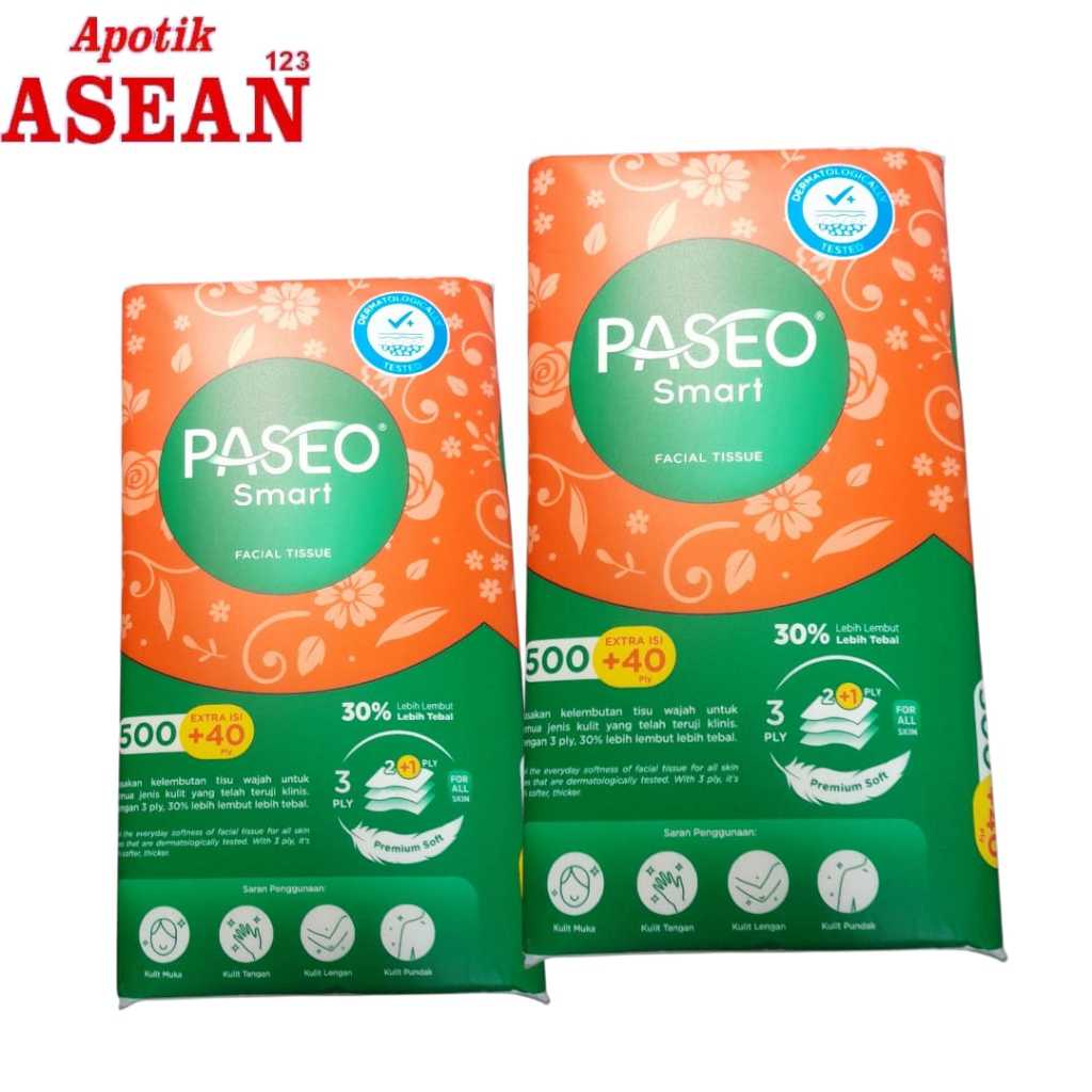 TISSUE PASEO 500 SHEETS