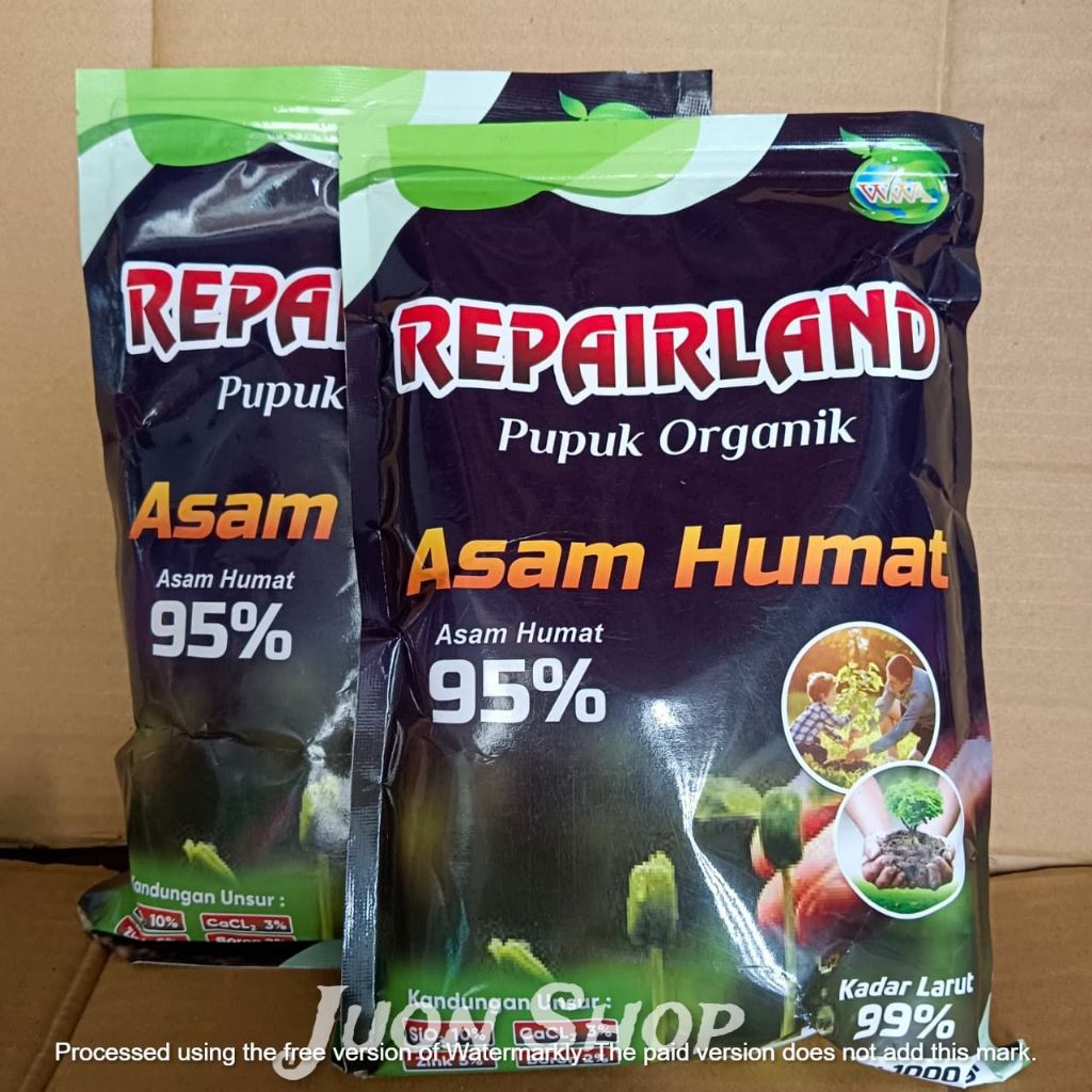 REPAIRLAND Pupuk Organik dengan Kandungan Asam Humat 90% - 1kg