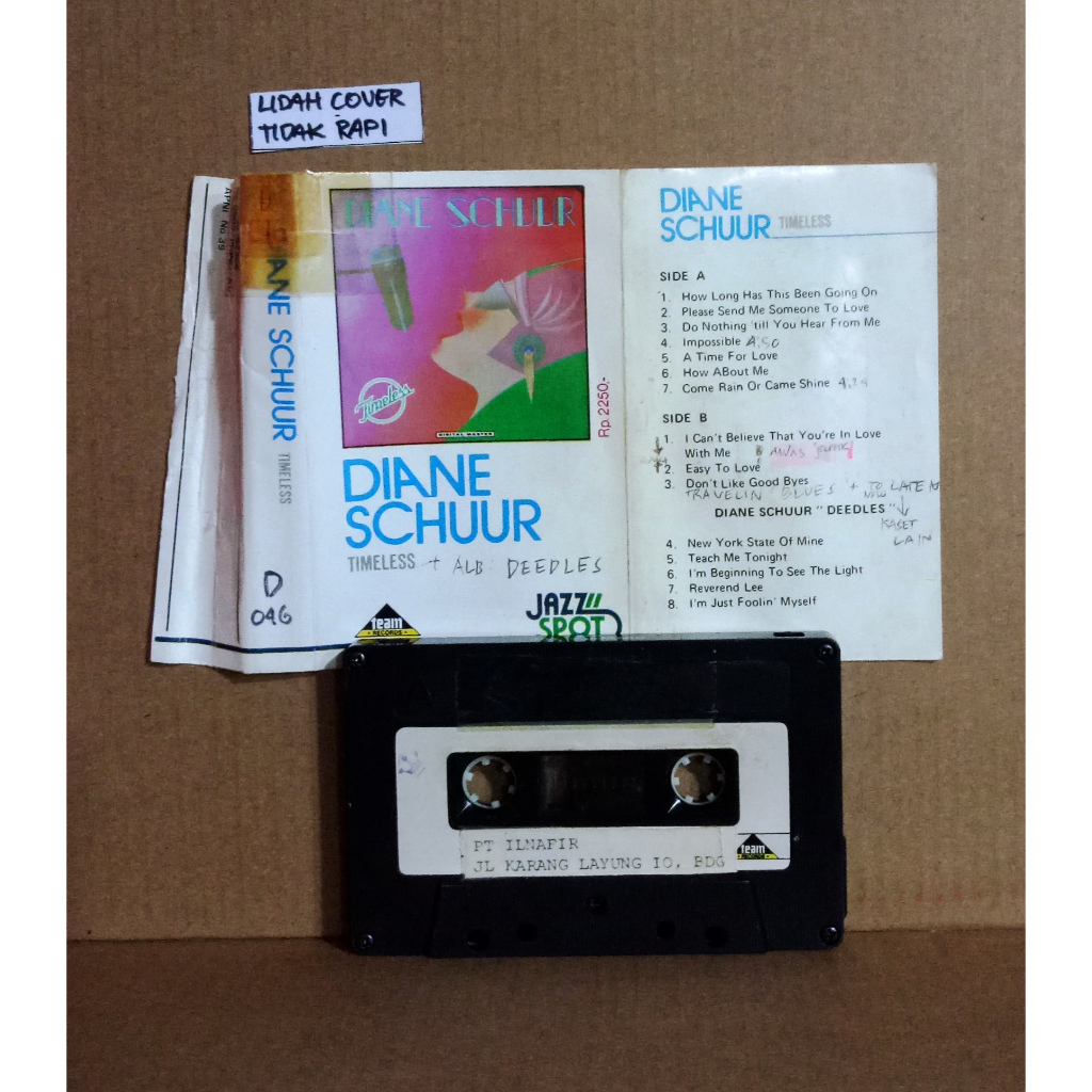 DIANE SCHUUR - TIMELESS - Kaset