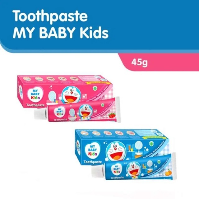 My baby kids toothpaste / Pasta Gigi Anak My Baby 45g Rasa Buah / odol My baby kids