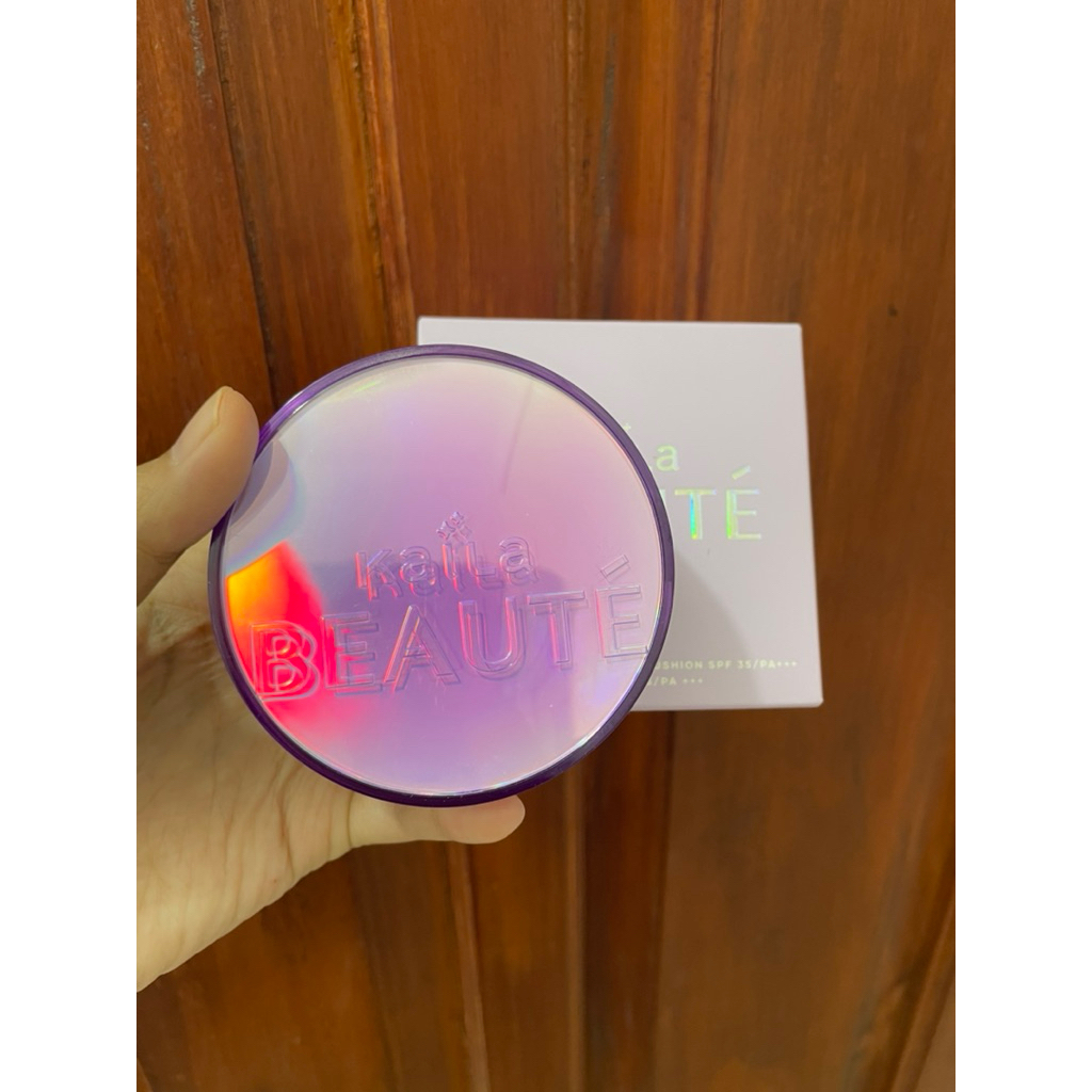 kaila beaute 2 in 1 cushion shade butter