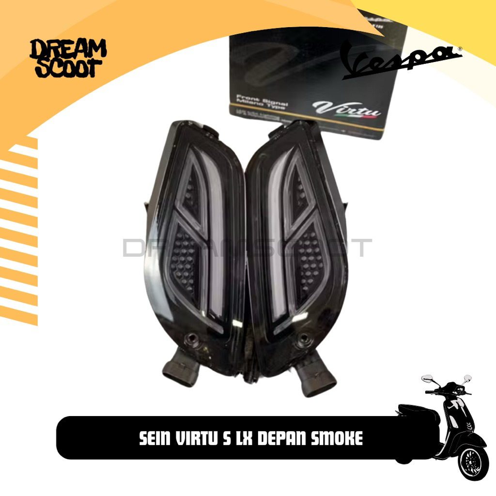 Lampu Sein Virtu DEPAN Vespa S Vespa LX Vespa LXV Sein Variasi Vespa Sein Virtu Vespa Matic