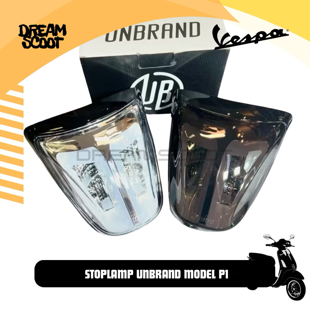 Stoplamp Unbrand Model P1 Vespa Sprint Vespa Primavera Stoplamp Vespa Stoplamp Sprint Lampu Vespa