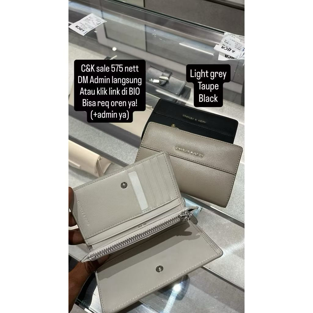 Dompet wanita panjang Charles&keith original