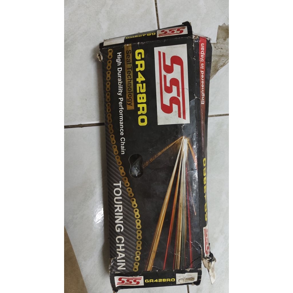 Rantai SSS Gold O-Ring 428 RO 120L