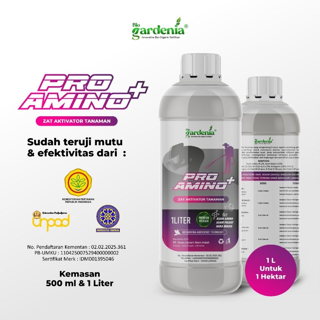 Pro Amino | Asam Amino | Asam Fulvat 500ml 1L