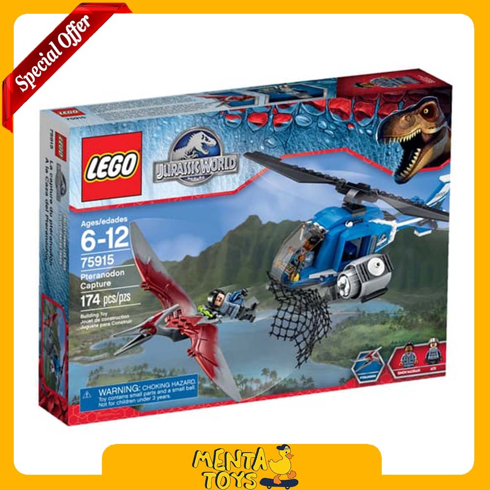 LEGO Jurassic World # 75915 Pteranodon Capture New Sealed Supplier