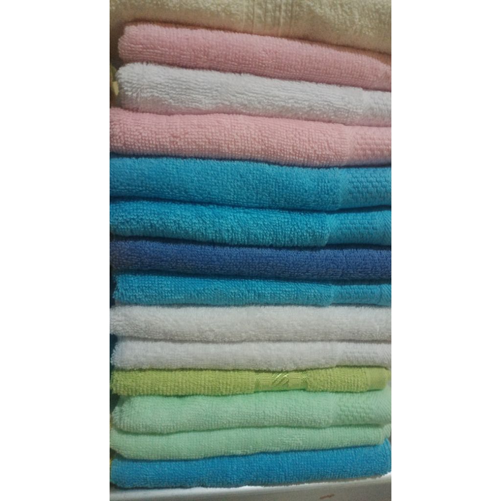 Handuk kecil 100% katun lembut, tebal dan mudah menyerap