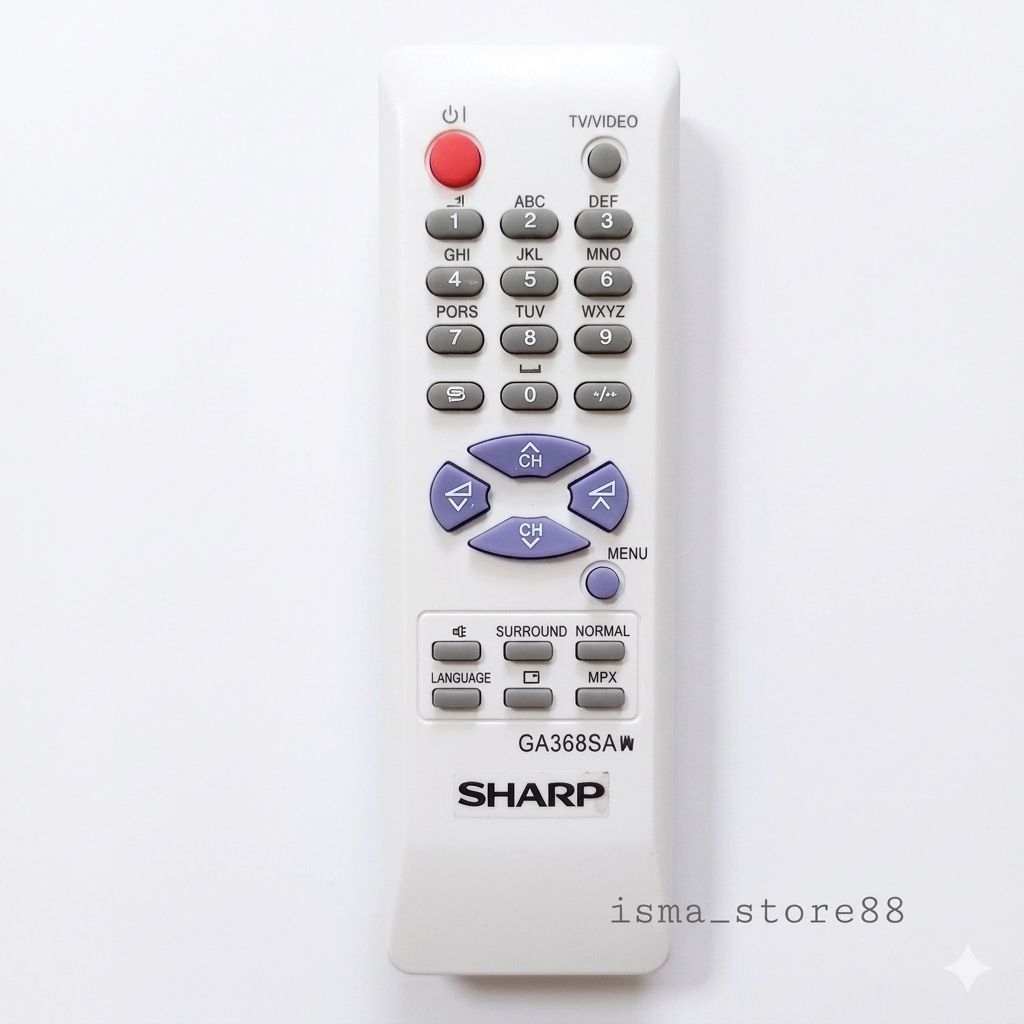 REMOT TV SHARP TABUNG SLIM FLAT WONDER